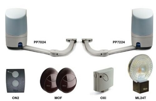 PopKit - pákové pohony popkce pro křídlovou bránu